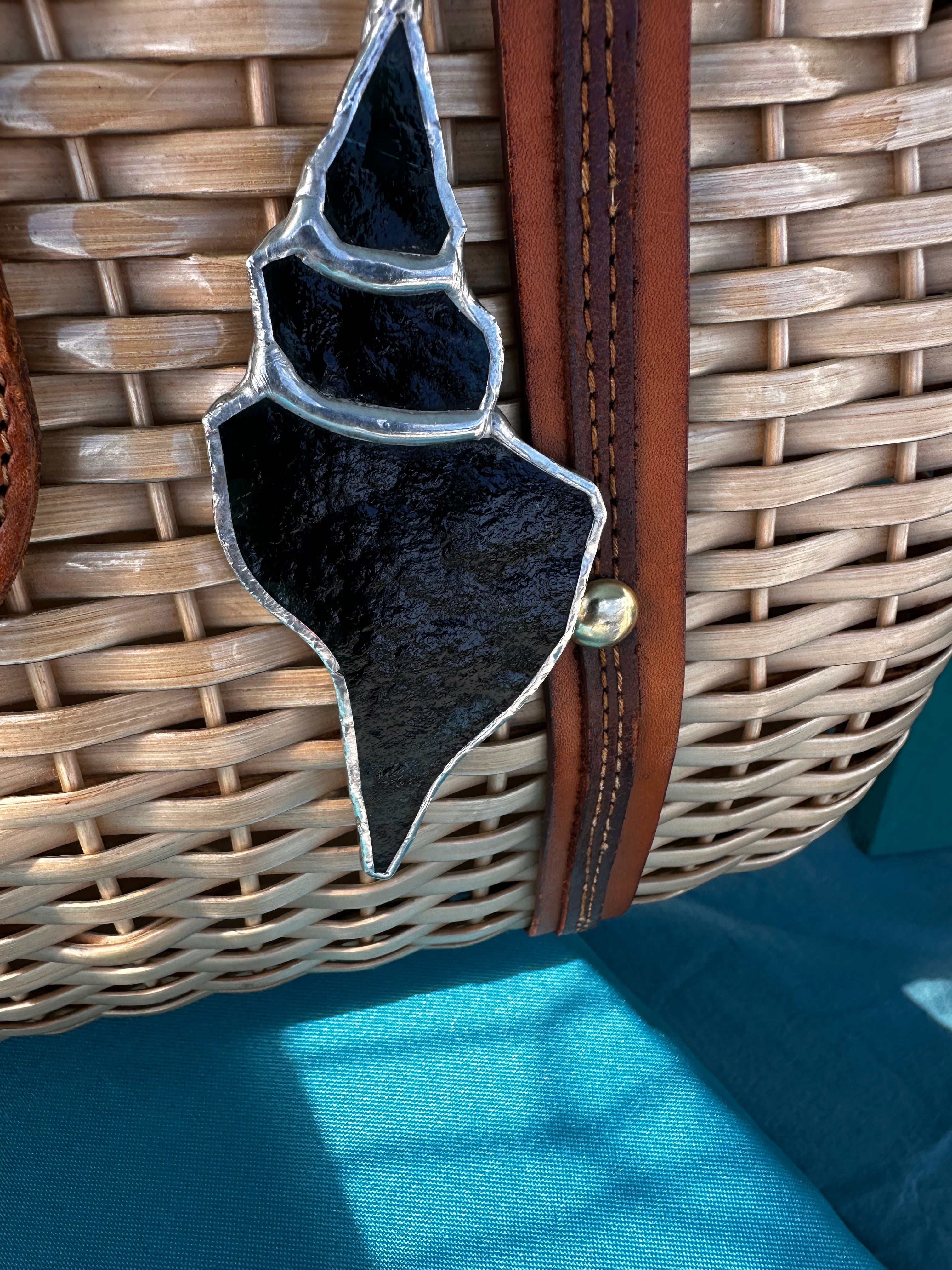 Conch Shell Bag Charm