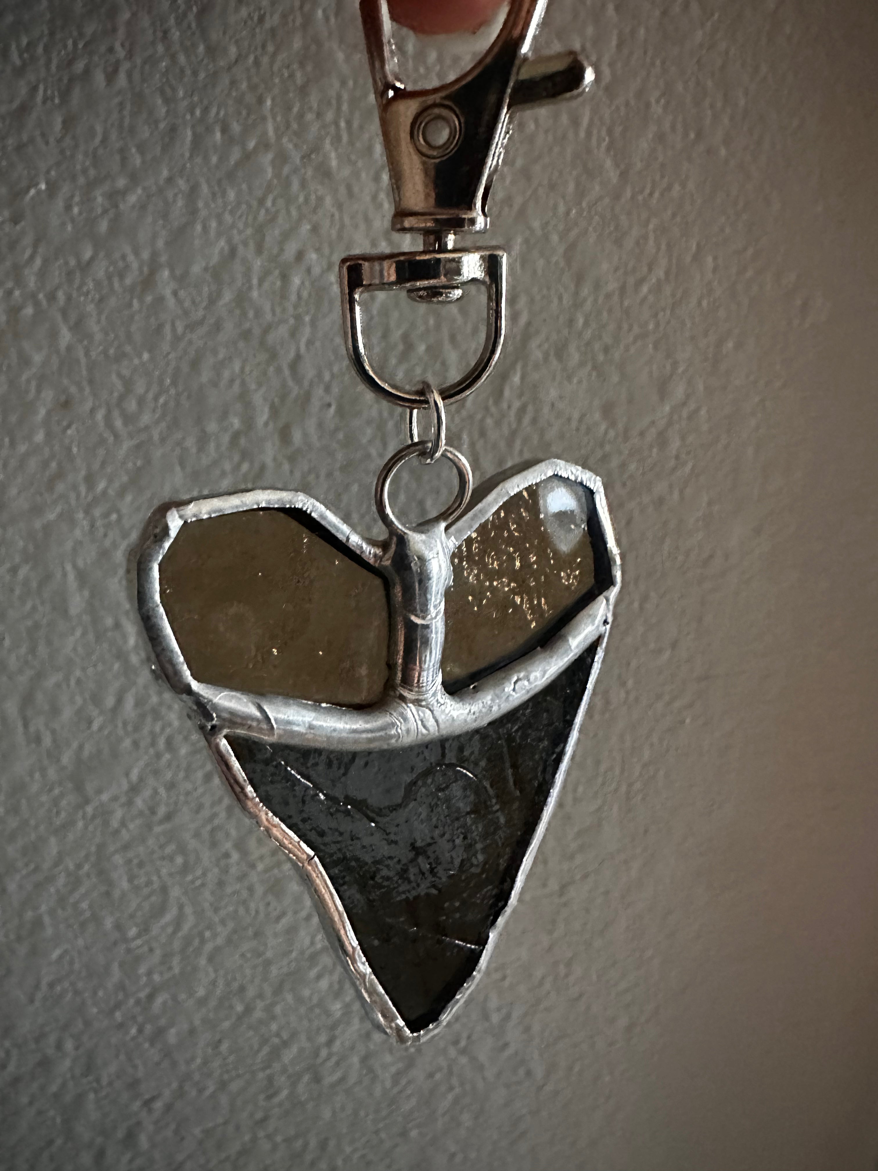 Shark Tooth Bag Charm