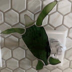 Stained Glass Sea Turtle Nightlight