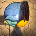 Stained Glass Surfboard Nightlight