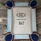 Stained Glass Art Deco Picture Frame