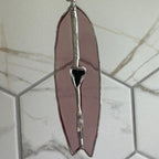 Stained Glass Surfboard Suncatcher