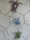 Sea Turtle Shell Family Suncatcher Chain