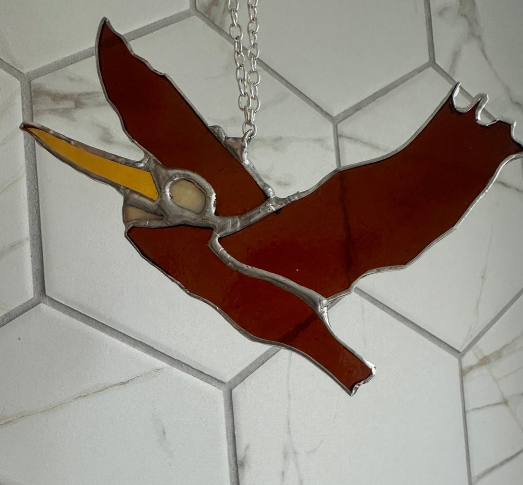 Brown Pelican Suncatcher