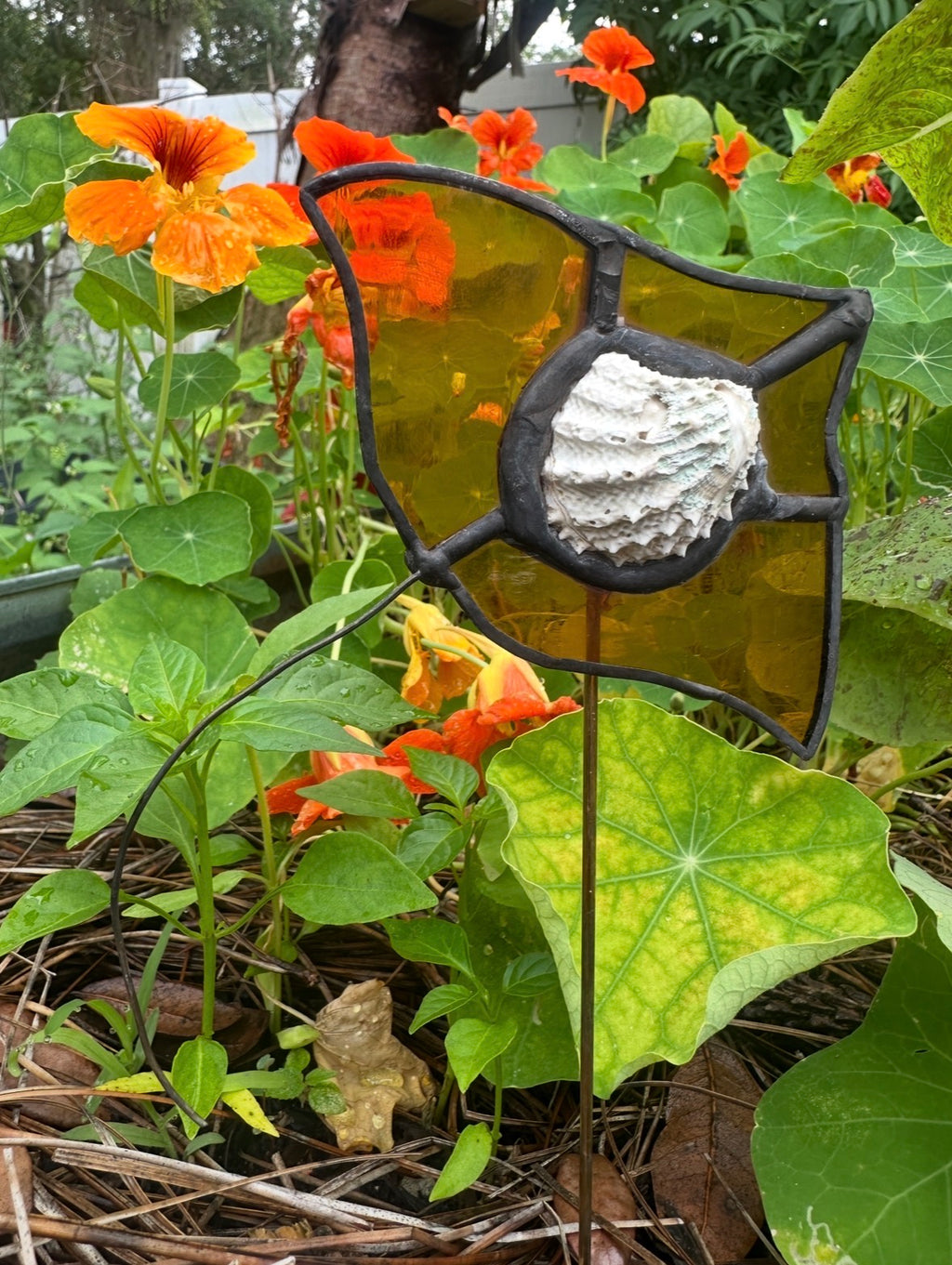 Sting Ray Plant Stake