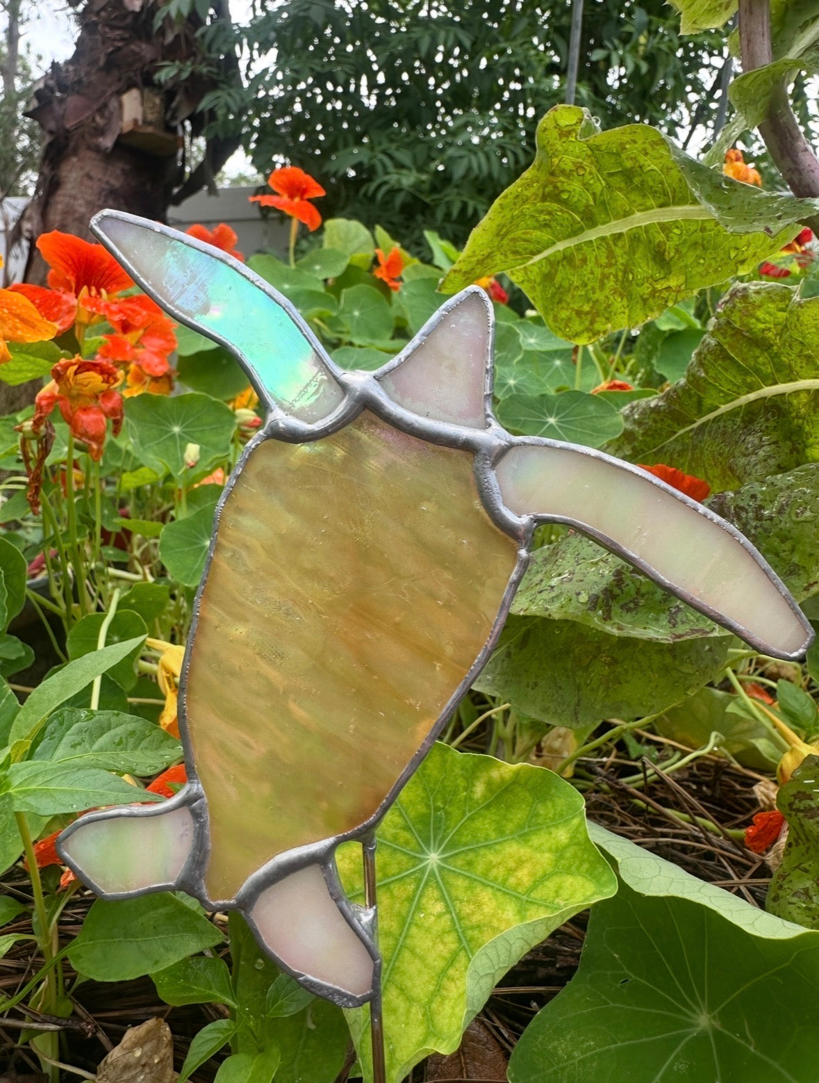 Sea Turtle Plant Stake
