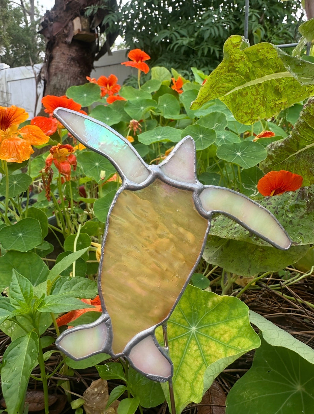 Sea Turtle Plant Stake