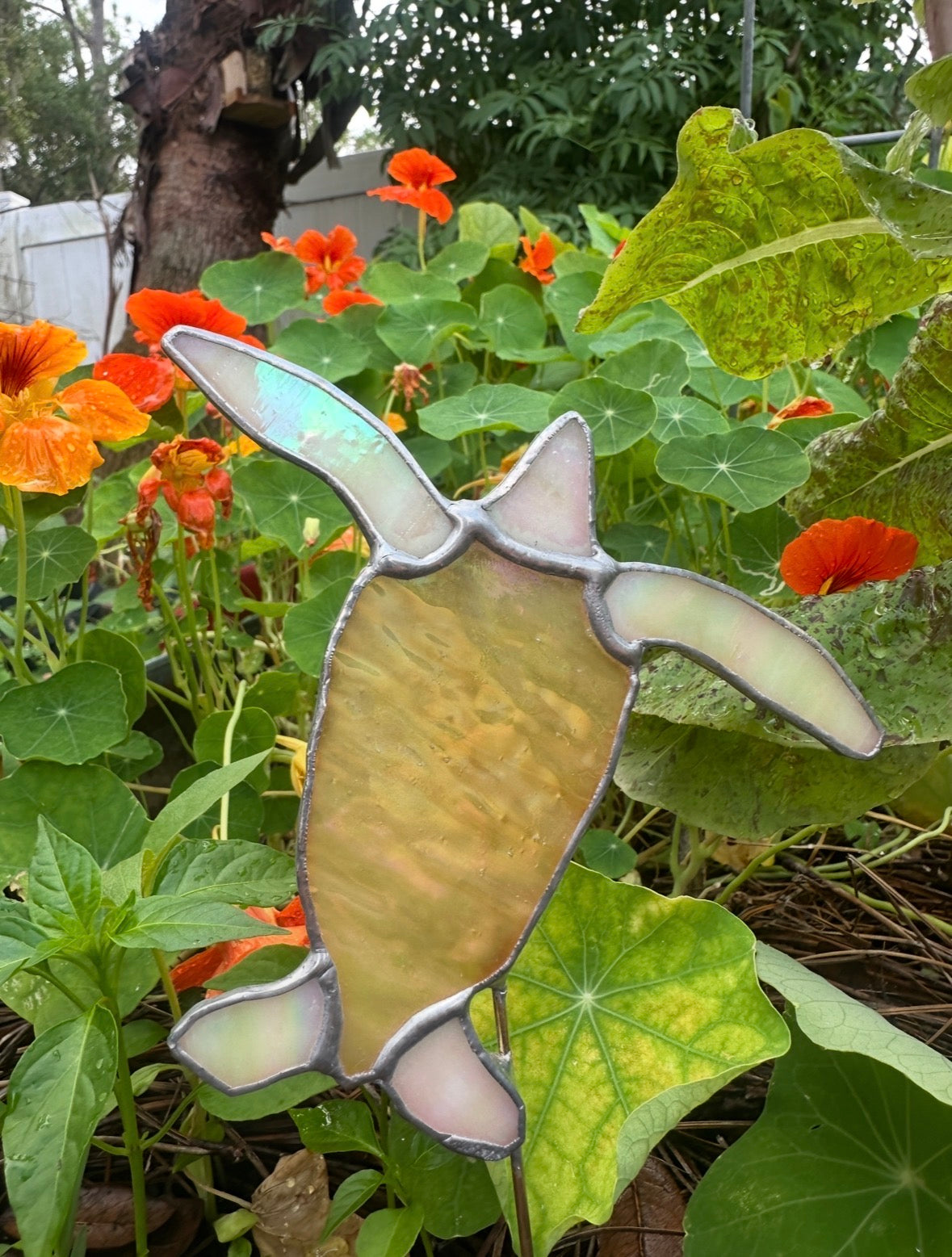 Sea Turtle Plant Stake