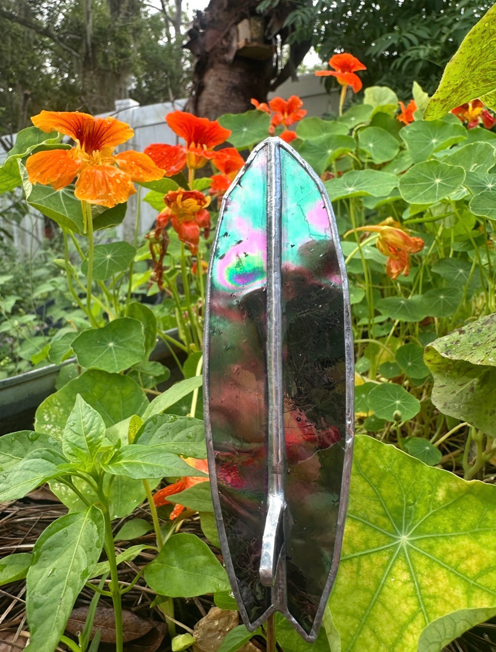 Surfboard Plant Stake