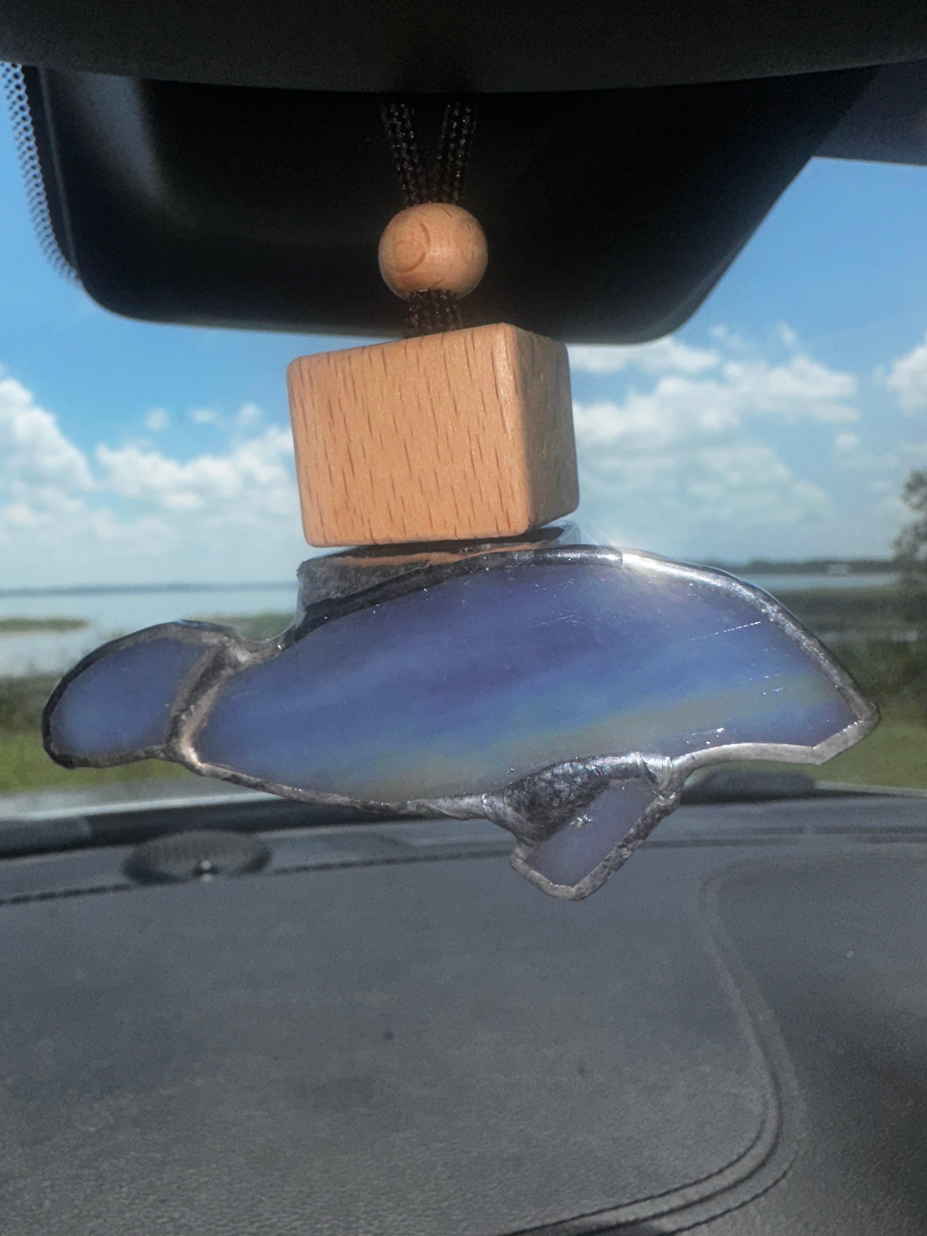 Manatee Essential Oil Diffuser Car Charm