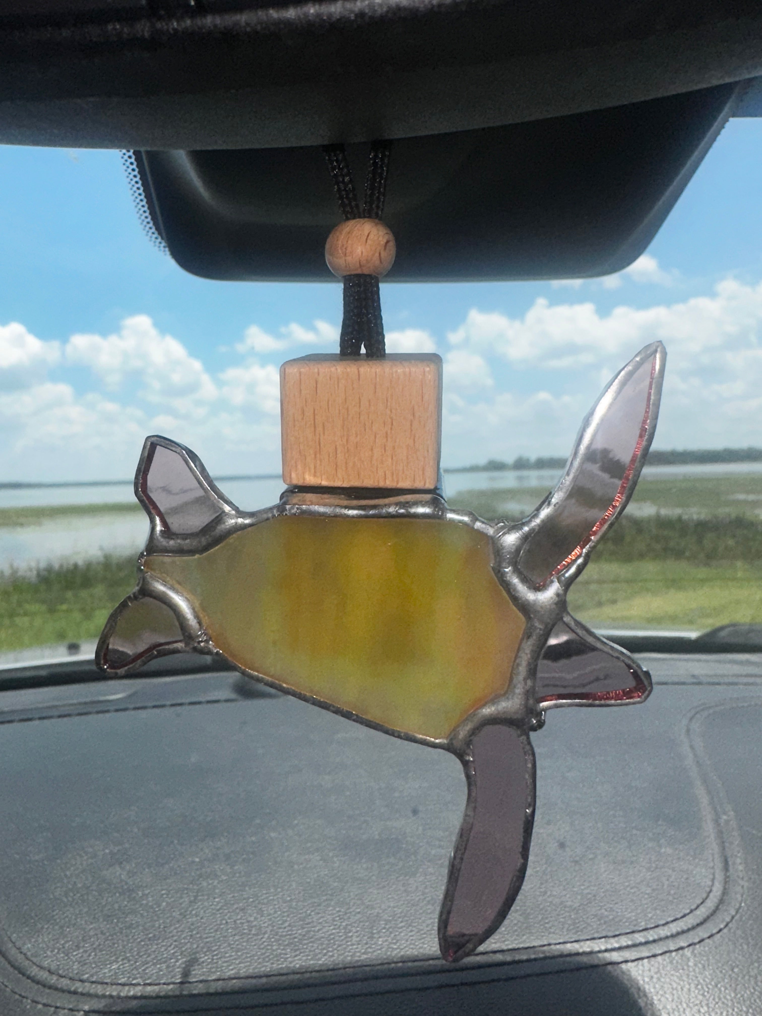Sea Turtle Essential Oil Diffuser Charm