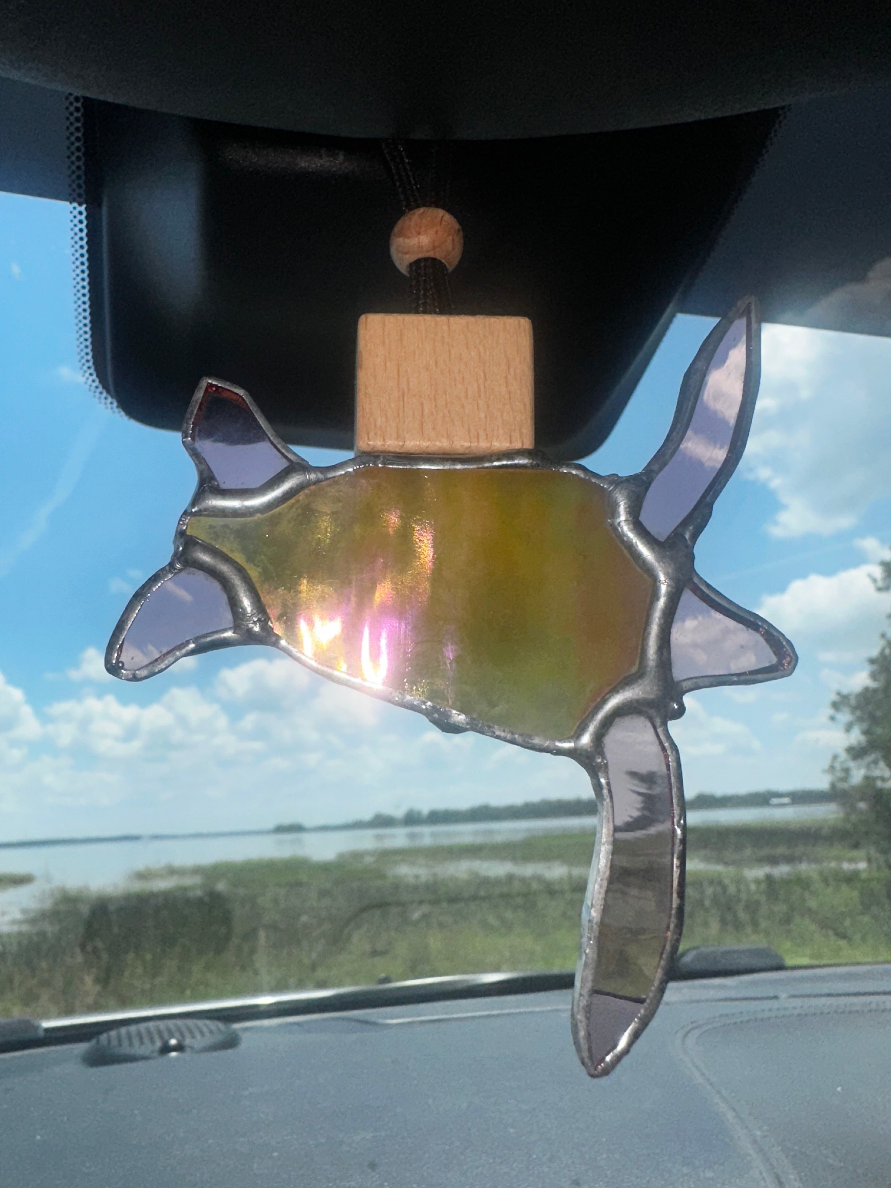 Sea Turtle Essential Oil Diffuser Charm