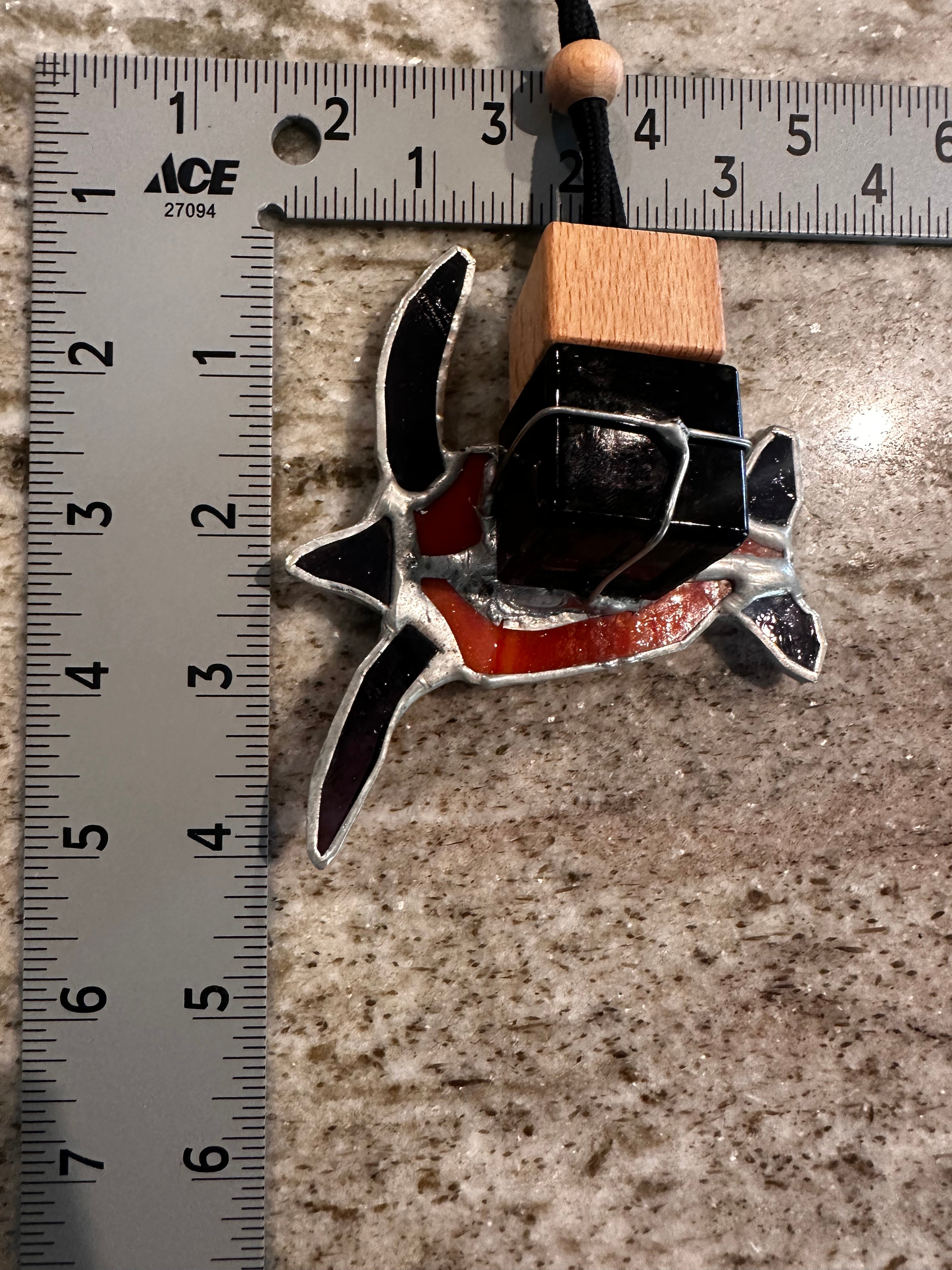 Sea Turtle w/ Shell Essential Oil Diffuser Charm