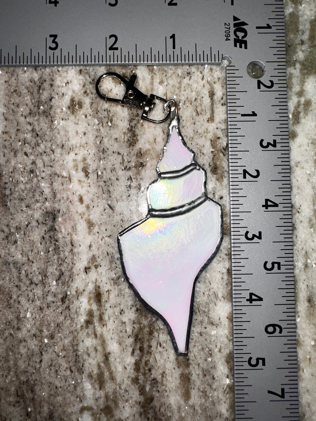 Conch Shell Bag Charm