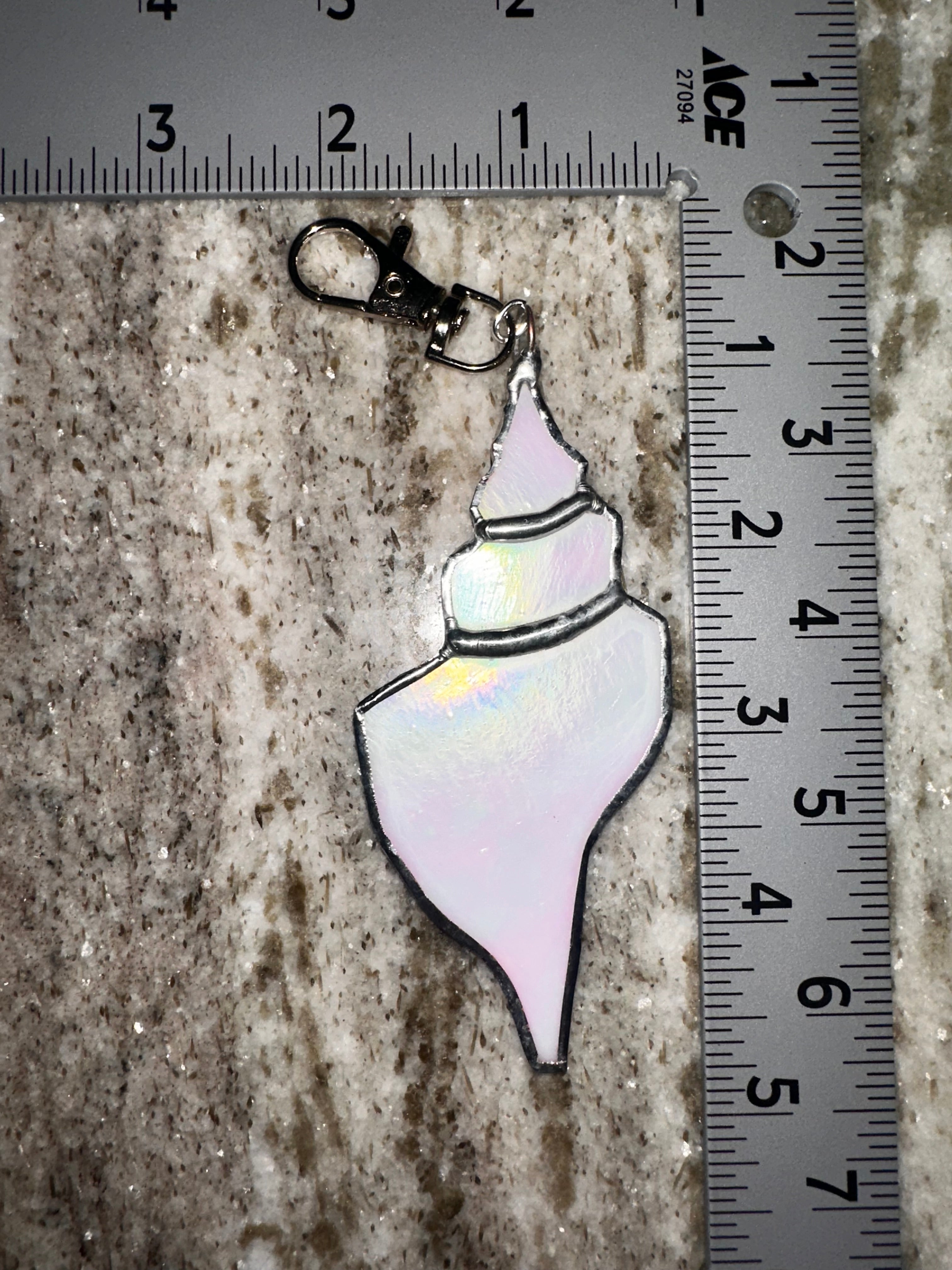 Conch Shell Bag Charm