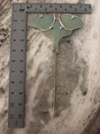 Luna Moth Plant Stake
