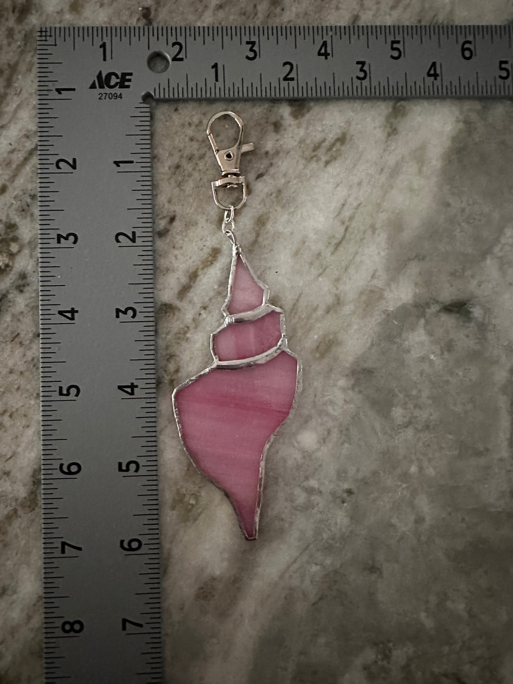Conch Shell Bag Charm