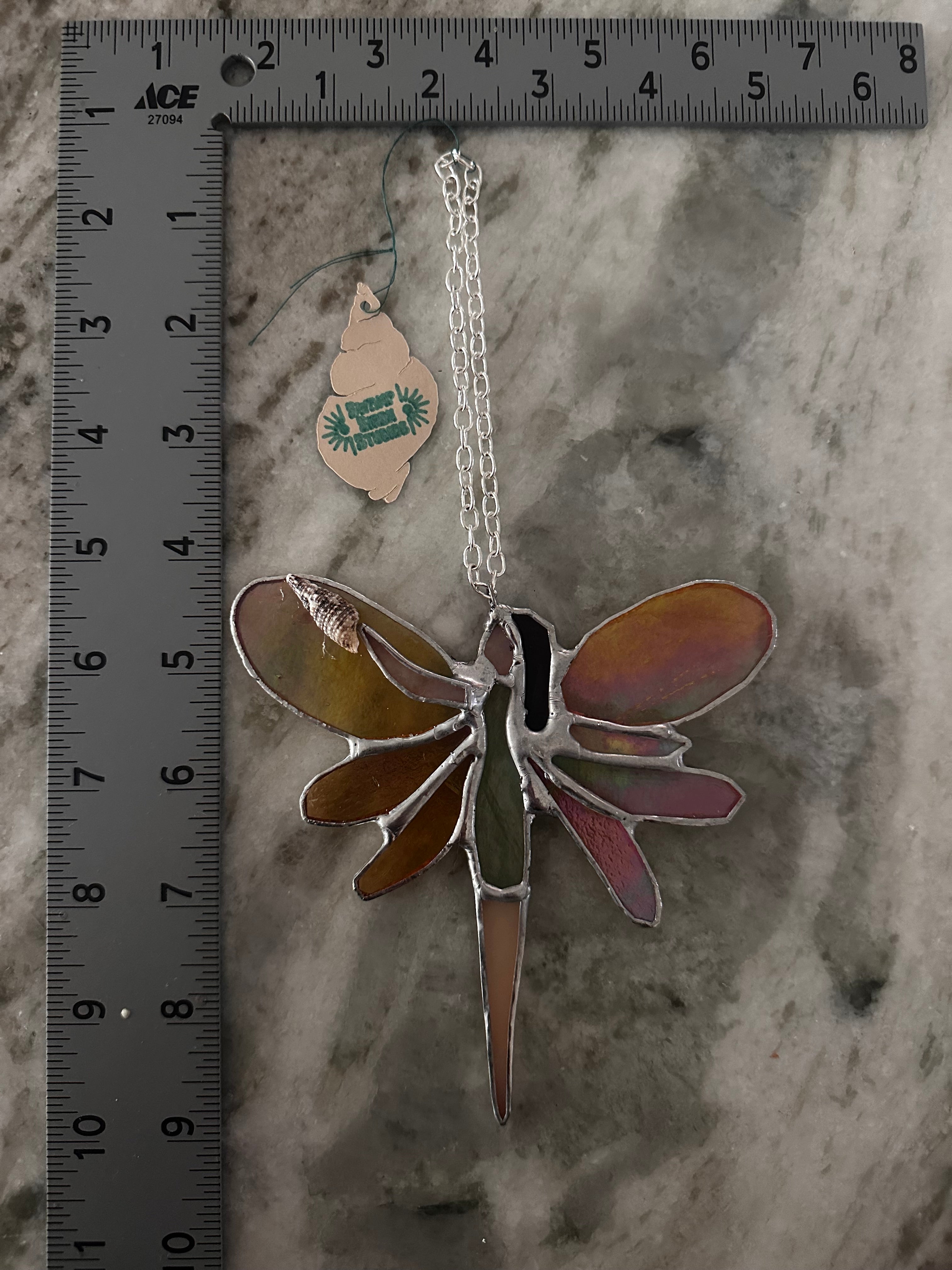Beach Fairy w/ Shell Suncatcher