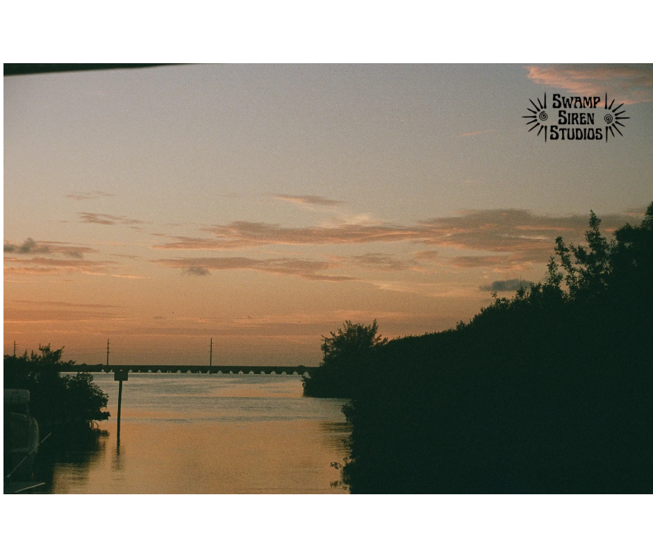 August Sunset in the Keys Print